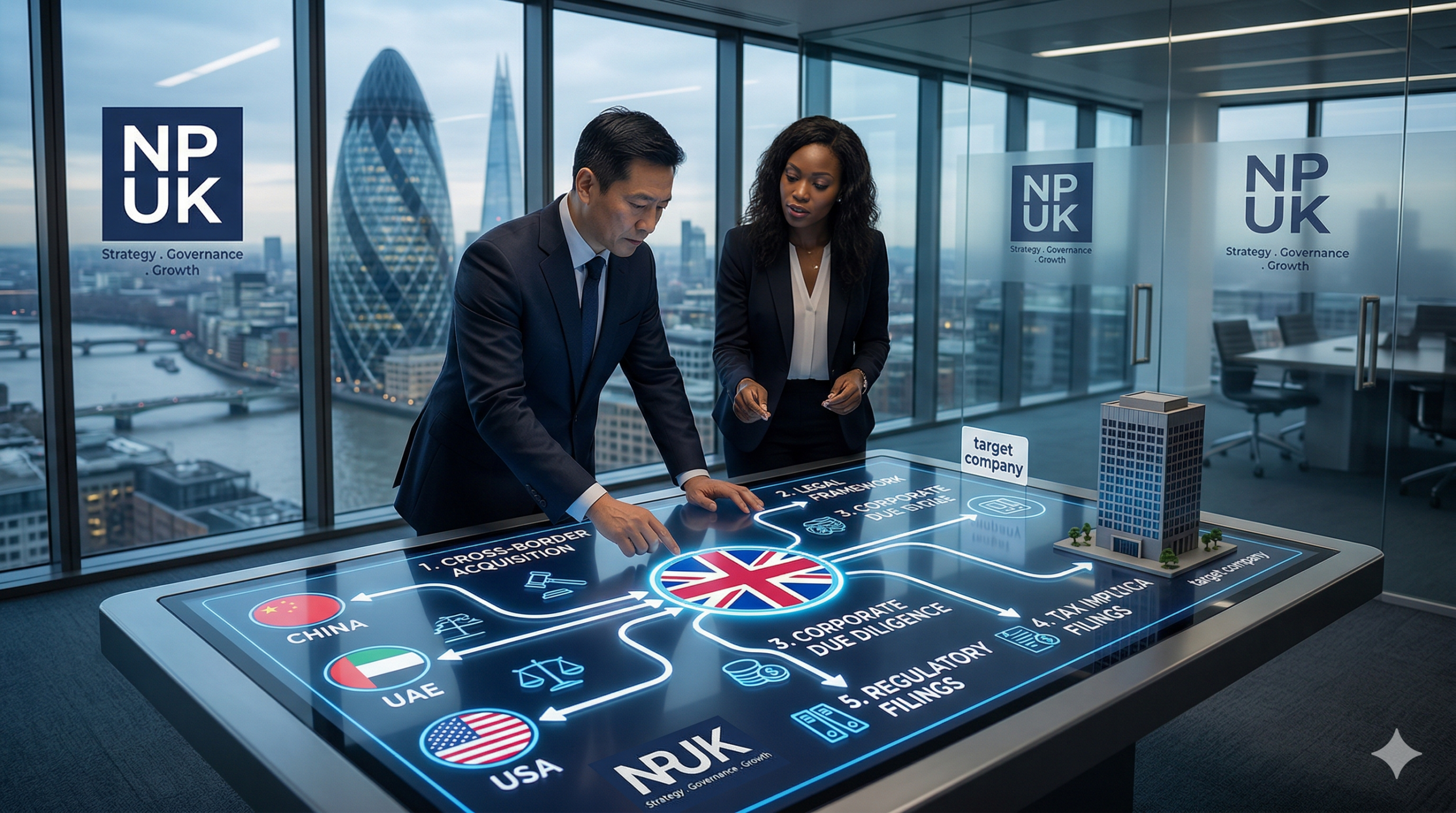 Buying a UK company from abroad