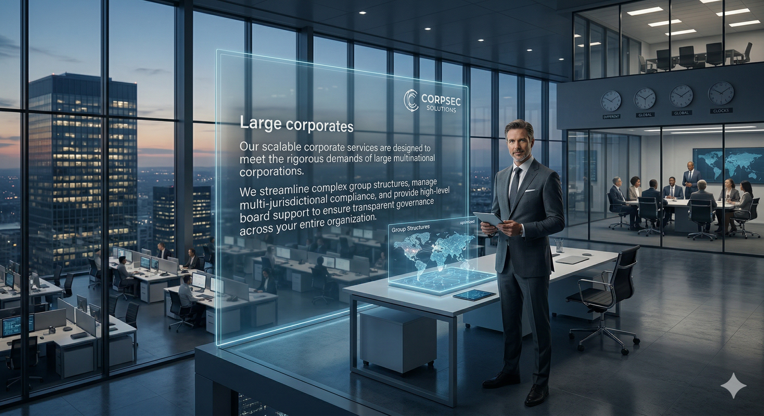 Large corporates