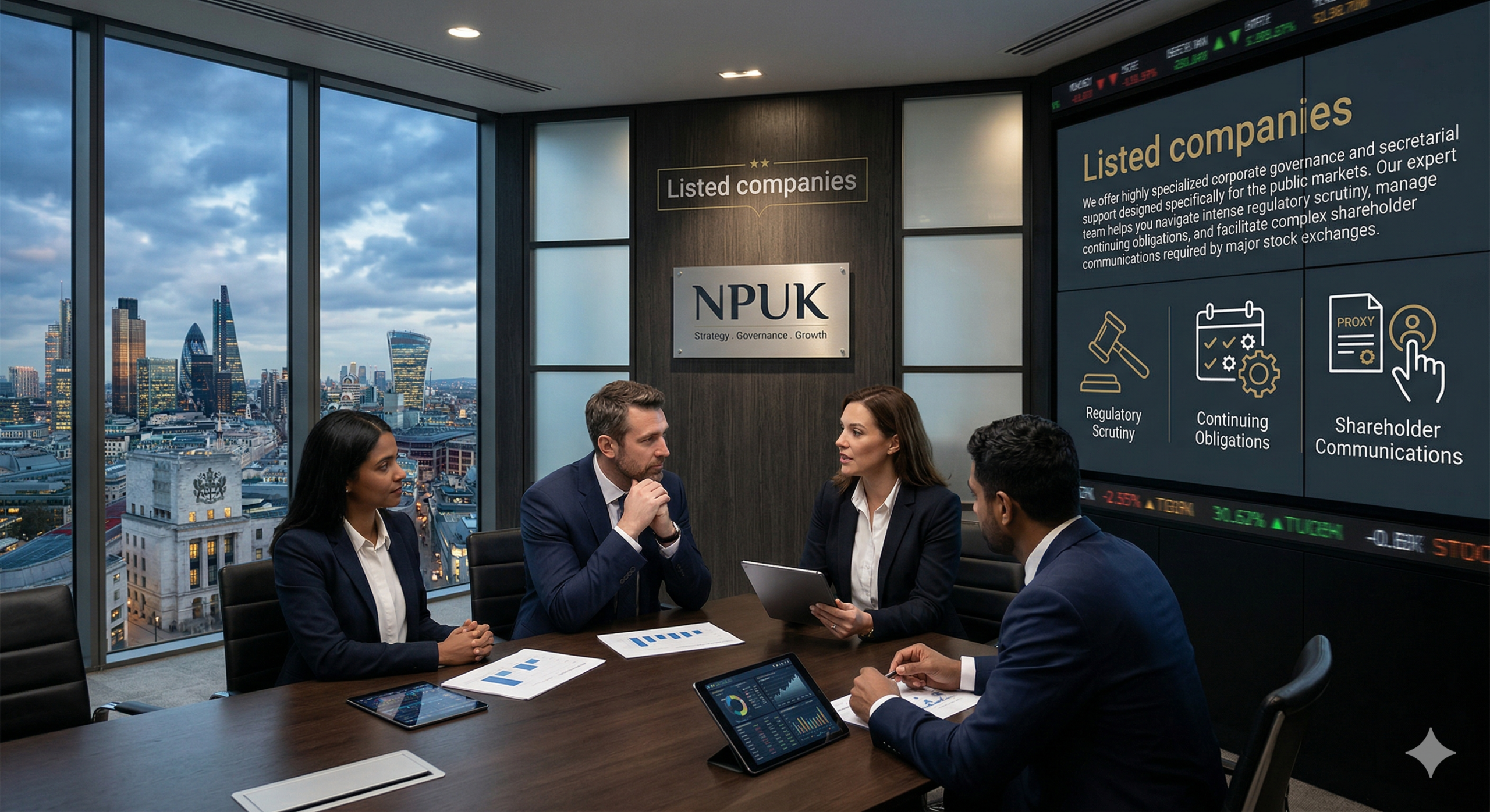 Listed companies