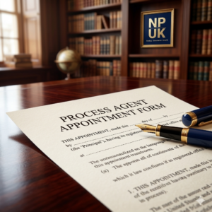 Process Agent Appointment Form